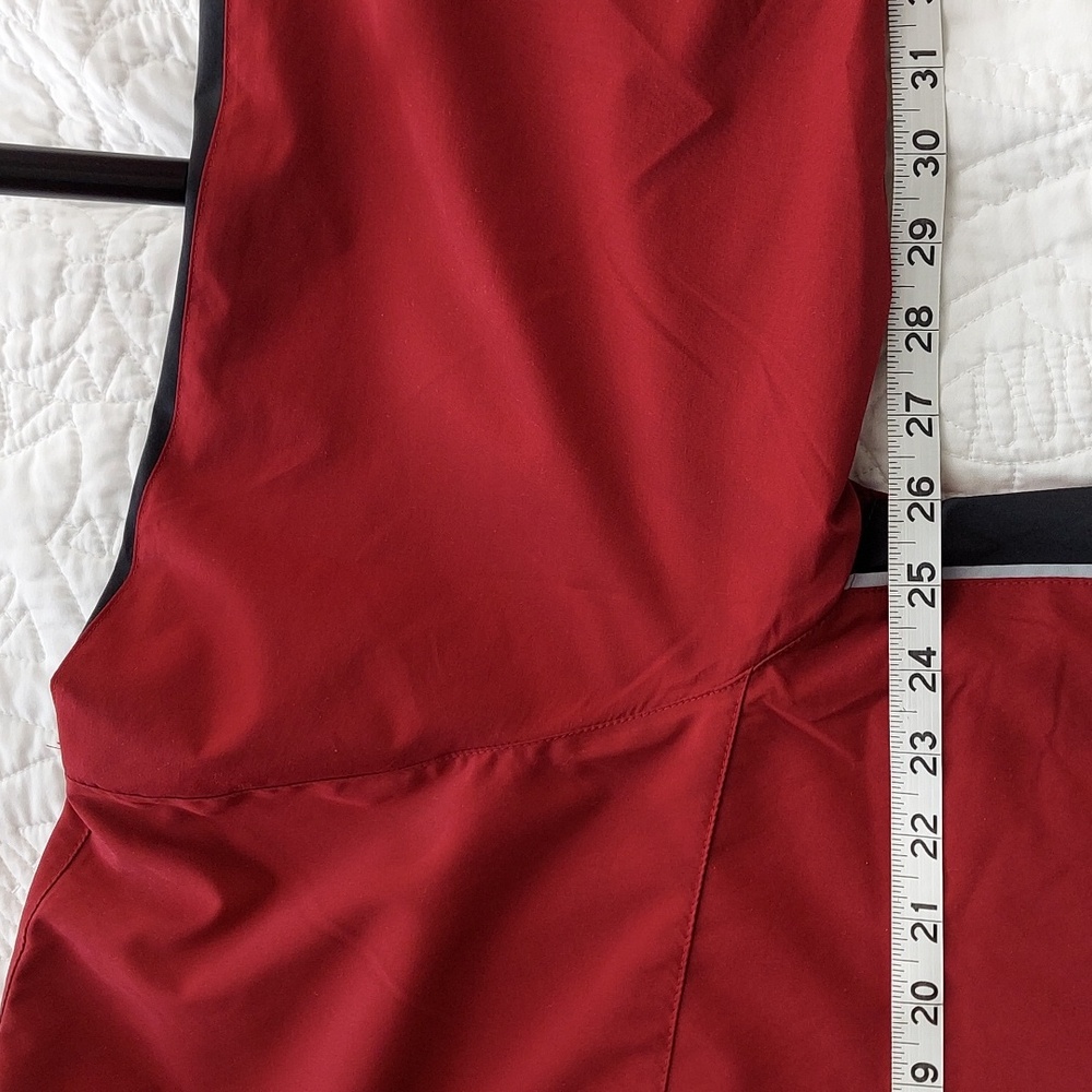 Reebok Men's 2 Pc Burgundy, Black Jacket and Jogger Pants, Size XL, Like New - Picture 8 of 16